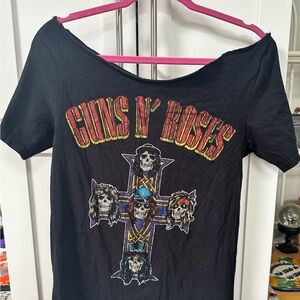 Guns N' Roses Black Graphic Tee